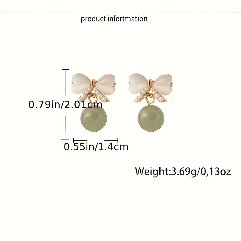 Bow Women's Ear Studs for Daily & Wedding Wear